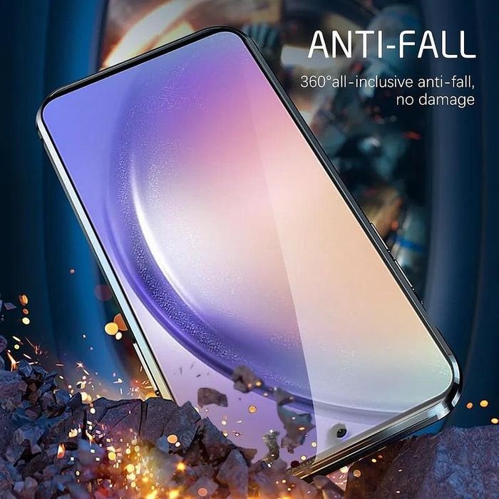 Двоен Магнитен Кейс за Samsung Galaxy A15 A24 A35 A55 A14 A34 A54 A13