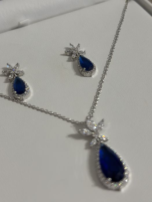 Set bijuterii aliaj+zirconii