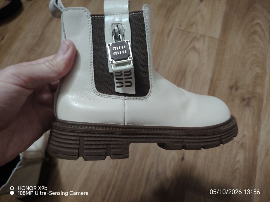Детские осенние сапожки