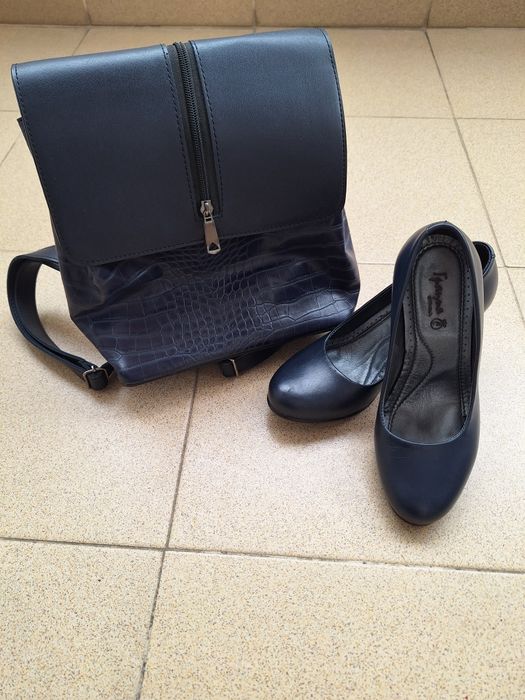 Обувки от естествена кожа, размер 35-36