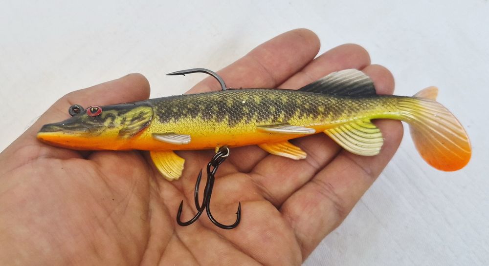 Swimbait Fox Rage Realistic Replicant Pike Shallow, Supernatural Hot Pike, 15cm