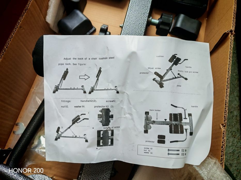 Supernic Roman Chair multifunctional – exerciții abdomene, spate, piep