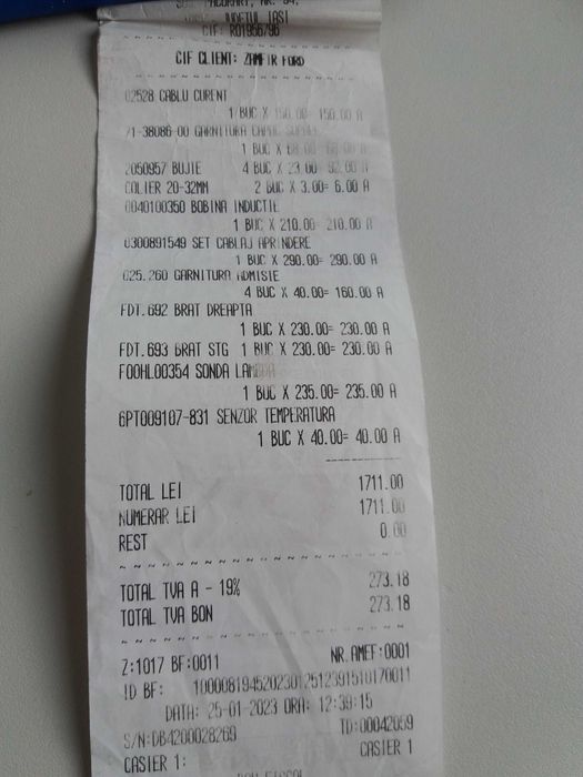 Vand masina pentru rabla 3200 RON (Ford Fusion 2003 defect)