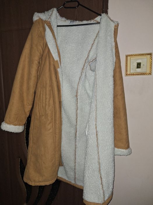 Cojoc blana sintetic dama nr 46