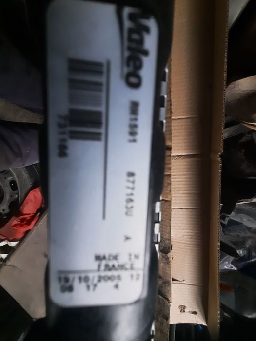 Vand radiator nou citroen jumpy