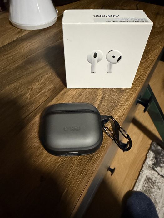 Casti Apple Airpods 4 + garantie eMag