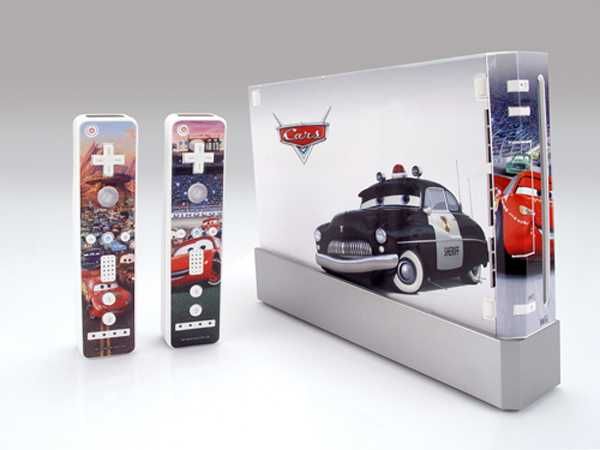 Skin plastic Wii Cars