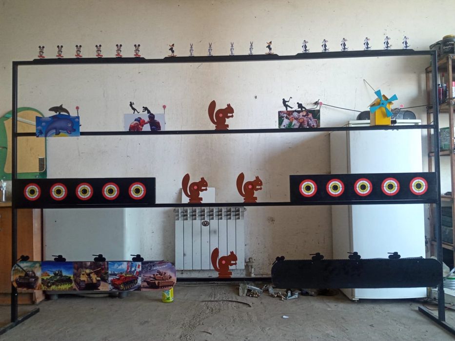 Изготовление атракционов, тиров, горки