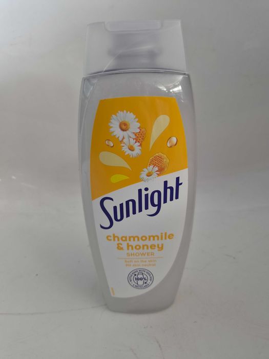 1бр-4.99€ 2бр-7.99€ Sunlight душ и пяна за баня 675мл, 0% сапун / чувствителна кожа