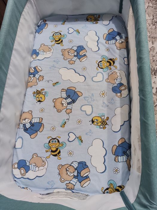 Chipolino Кошара с подвижна страна Zen + допълнителен матрак