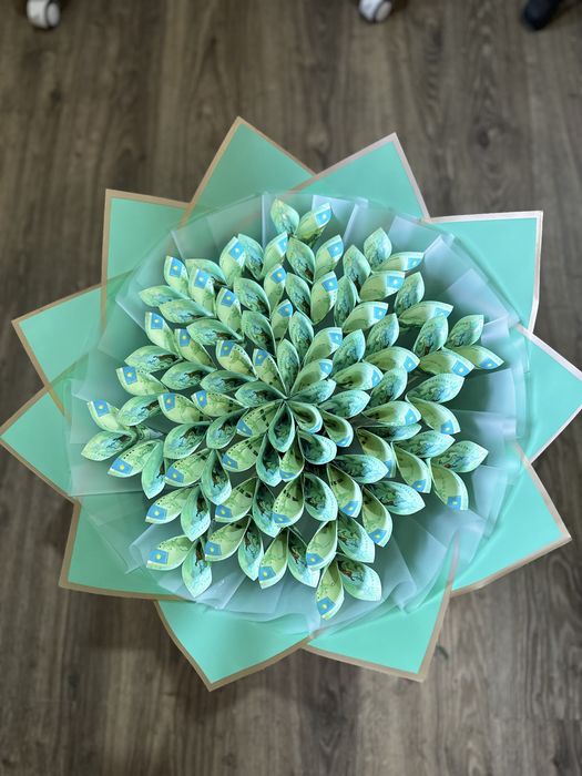 Денежный букет Алматы