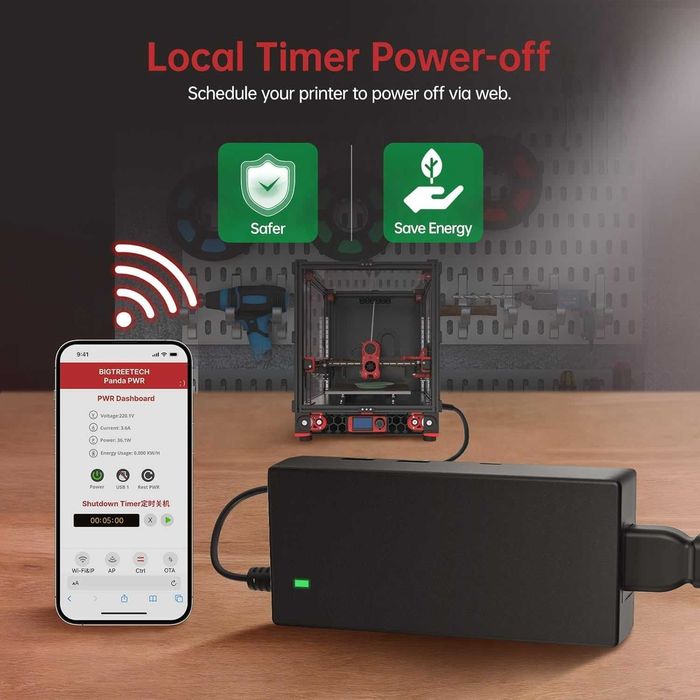 Controler Smart Imprimanta 3D BIGTREETECH Panda PWR Bambu Lab Nou