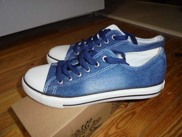 дънкови кецове-номер 40