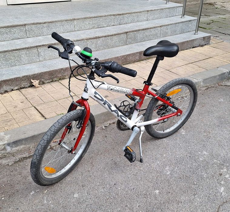 Продавам Детско колело байк "DRAG - Tomahawk", с 18 скорости Shimano.