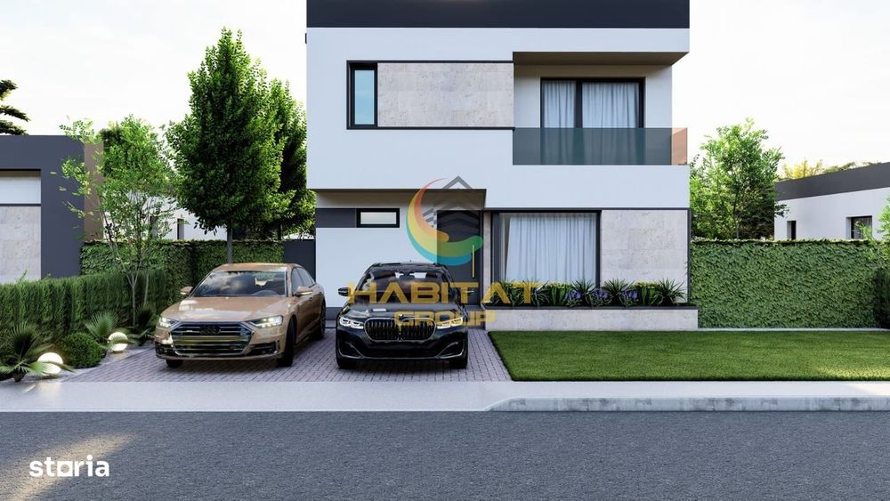 Vanzare vila  4 camere P+E finalizata Berceni Vidra