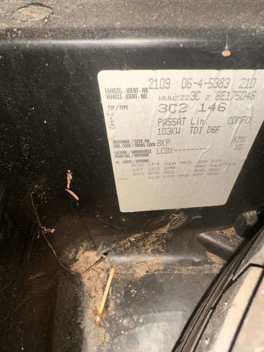 Passat b6 2.0 bkp dsg