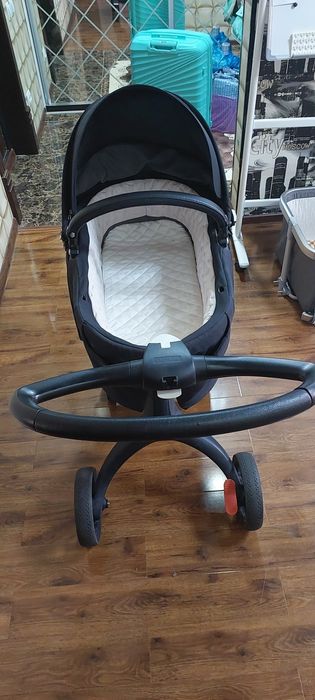 Детская коляска люлька stokke v6 xplory (база + люлька+сумка)
