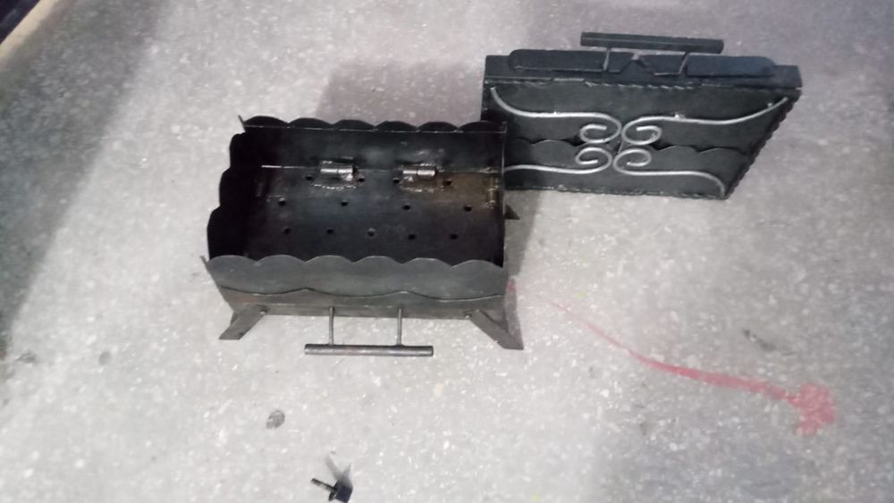 Мангал -чемодан.