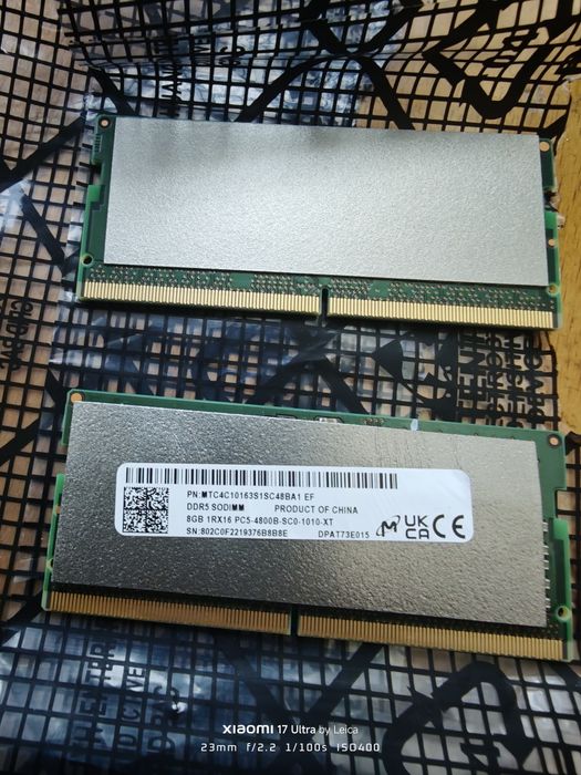 Рам/ram  памет 2х8 Gb sodimm 4800mhz