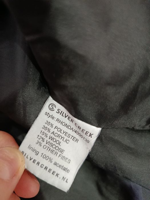 Vesta groasa bolero office eleganta lana mărimea 38 M Silver Creek