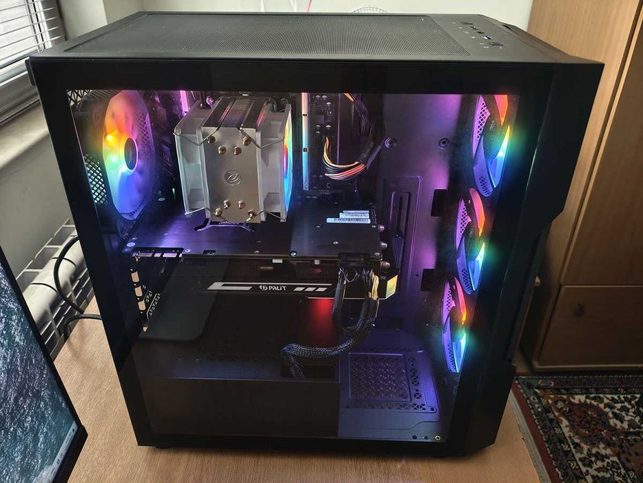 Геймърски компютър, Xeon 2697 AV4, 16gb Ram, Gtx 1070Ti, 1TB SSD