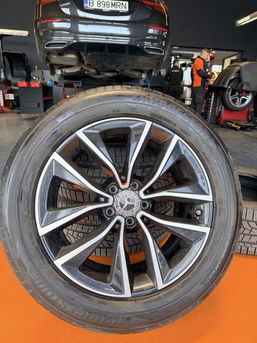 Jante originale Mercedes W223 S-Class R18 + anvelope