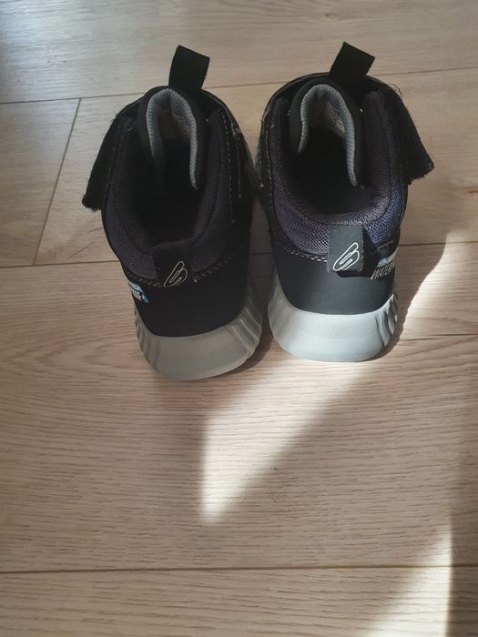 Skechers, Непромокаеми боти Elite Flex от еко набук