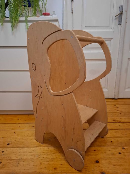 Turn de invatare din lemn model 'elefant'