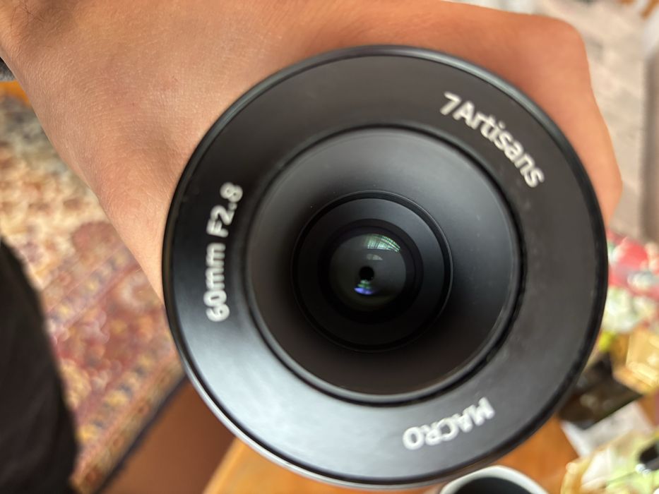 Обектив 7artisans 60mm f / 2.8 Macro for Sony E mount