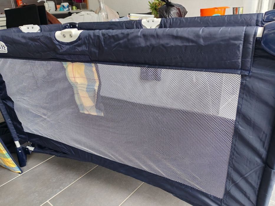 Сгъваема преносима кошара baby care+подарък матрак