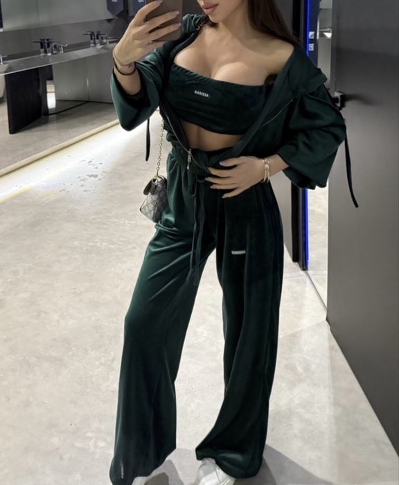 Плюшен сет от три части