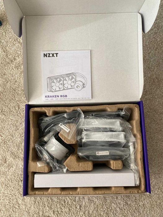 NZXT Kraken RGB 240mm Alb - RL-KR240-W1 + Factură