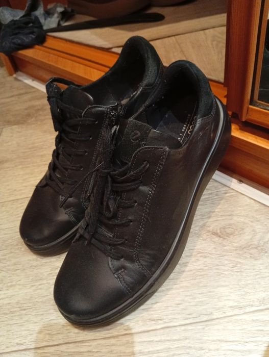 Кожаные кеды ECCO