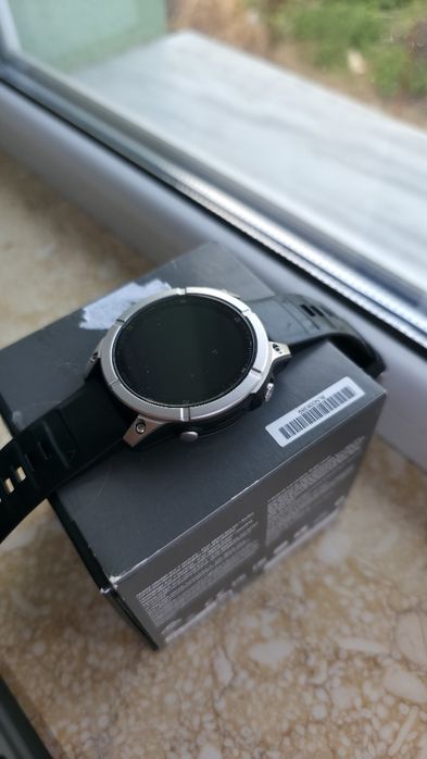 Smartwatch Garmin Fenix E AMOLED, Silver, 47mm