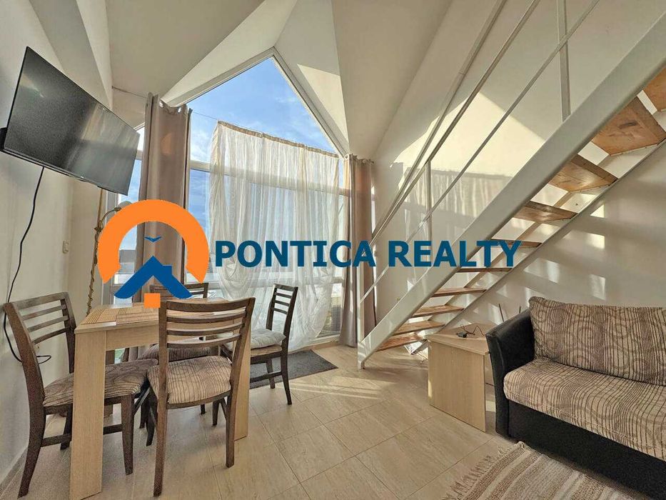 Апартамент на две нива с 2 спални в комплекс Гербер Слънчев Бряг