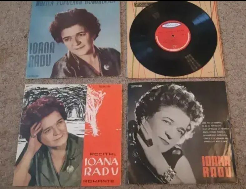 Colectie Disc vinil pick-up Ioana Radu,Romica Puceanu,Ileana Sararoiu.