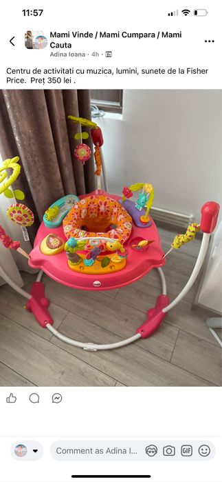 Fisher price jumperoo