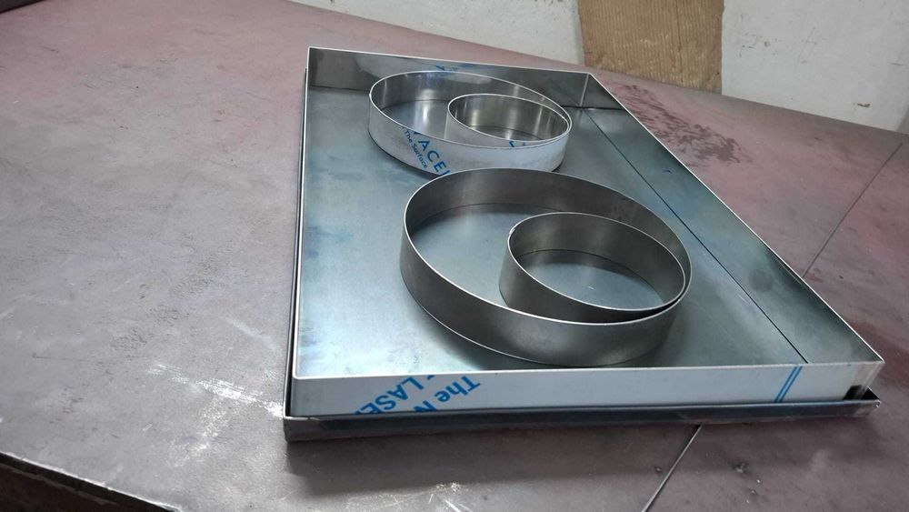 Rame / cadre si cercuri din inox  alimentar ,