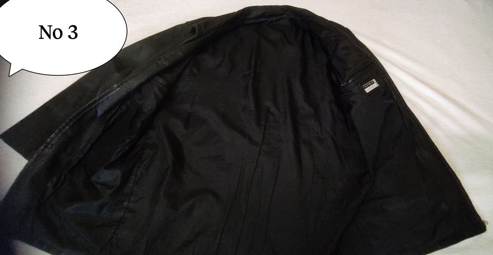 3 бр.мъжки якета естествена кожа