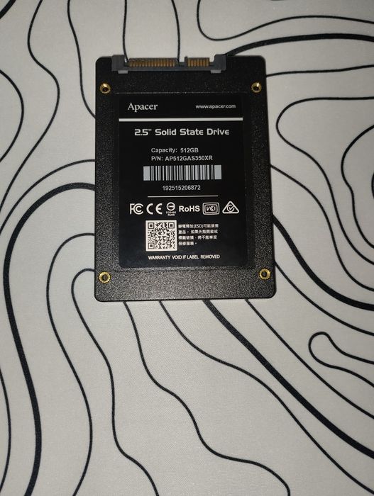 Ссд 512 гб Apaser