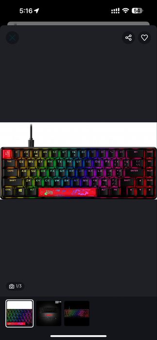 HyperX Alloy Origins 65