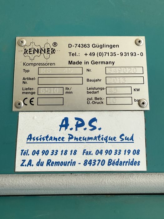 Compresor aer cu surub Renner