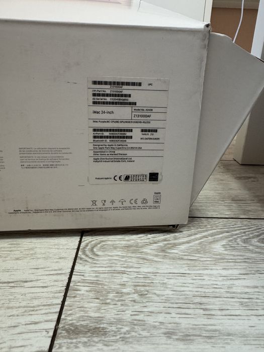 Продается Apple iMac 24 M1 (2021) purple