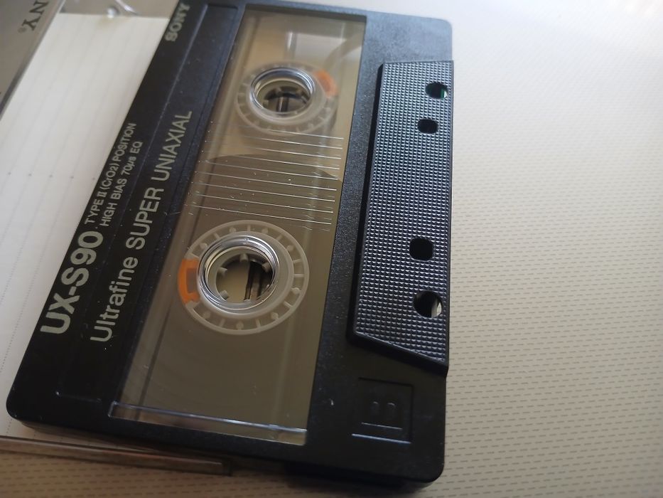 Casetă audio Sony UX-S 90, un model clasic
