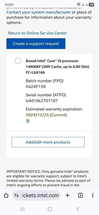 Intel Core i9-14900KF + ASUS TUF Z790 Gaming PLUS D4