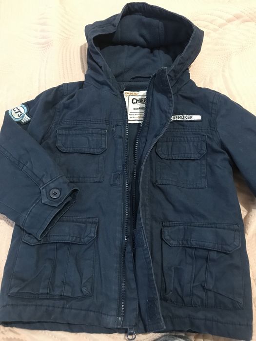 Geaca copii bleumarin