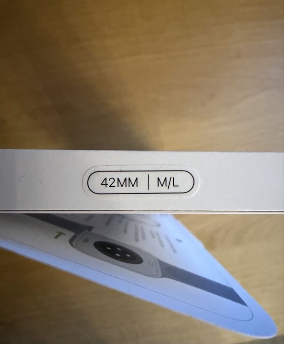 Curea Apple watch silicon negru 42mm ,M/L