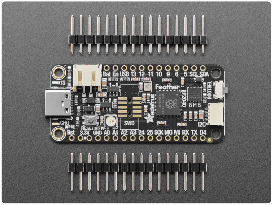 Adafruit Feather RP2040 Microcontroller Board USB-C – 4884