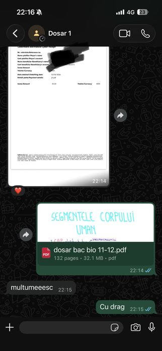 Dosar bac biologie Anatomie