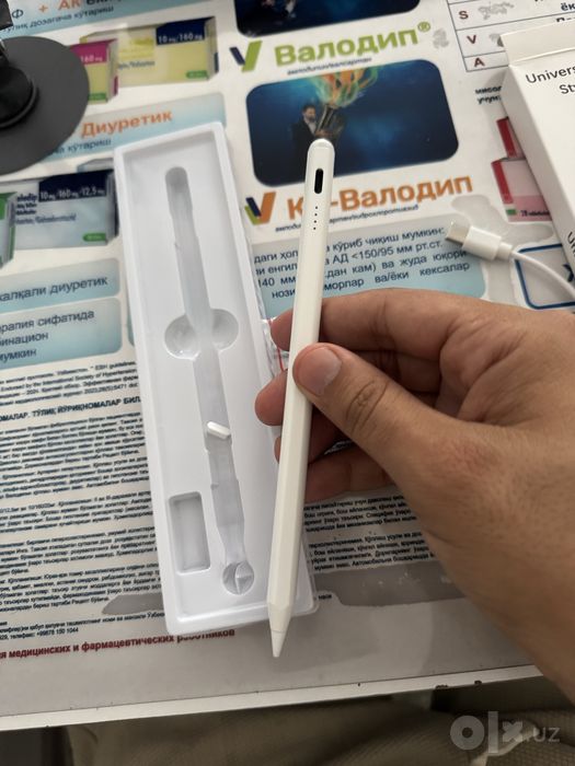 Apple pencil USB-C (orginal bilan birga bir)